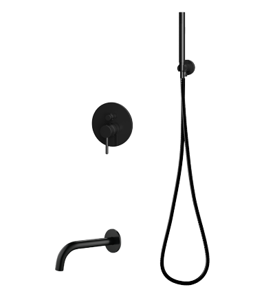 Omnires SYSYW01BL Y system wannowy, podtynkowy czarny.png