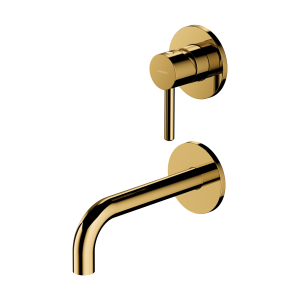 Omnires Y1215NGL Y bateria umywalkowa, podtynkowa złota