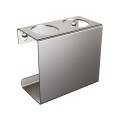 Andex 335/SG Uchwyt na dwie szczoteczki elektryczne prawy TECHNIC stal nierdzewna polerowana .jpg