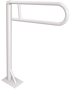 Andex 811/B Uchwyt podłogowy uchylny biały