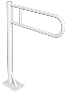 Andex 810/B Uchwyt podłogowy stały biały