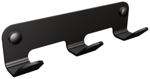 Andex 305/NG Wieszak 3-hakowy TECHNIC czarny