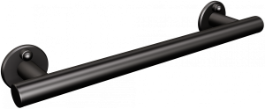Andex 804/370/NG Uchwyt prosty prysznicowy 36,5 cm czarny