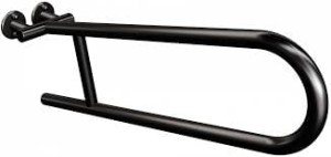 Andex 801/NG Uchwyt półokrągły uchylny czarny