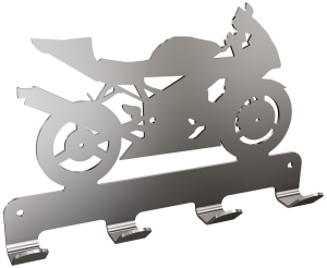 Andex 332/SG Wieszak 4-hakowy z motorem TECHNIC stal nierdzewna polerowana