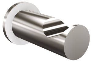 Andex 467/SG Wieszak pojedynczy z rowkiem i podkładką (dł. 6 cm) NORWEGIAN stal polerowana