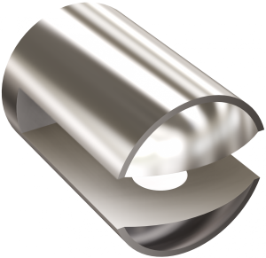 Andex 061/8/CC Uchwyt półki szklanej (szkło 8 mm)