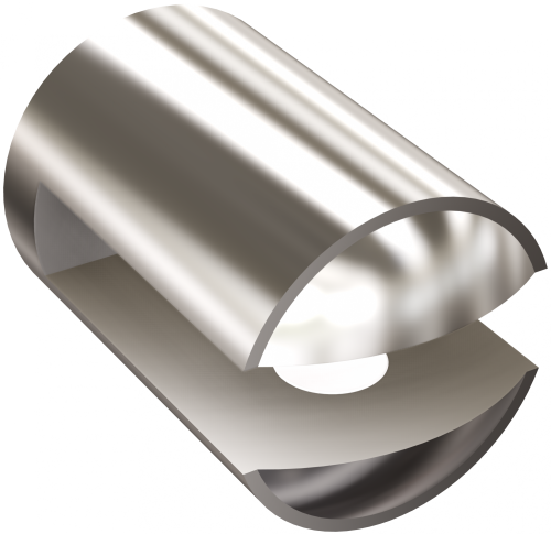 Andex 061/8/CC Uchwyt półki szklanej (szkło 8 mm).png