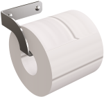 Andex 313/SG Wieszak na papier TECHNIC stal nierdzewna polerowana