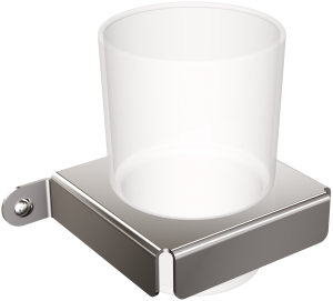 Andex 310/SG Wieszak 1-szklankowy TECHNIC stal nierdzewna polerowana