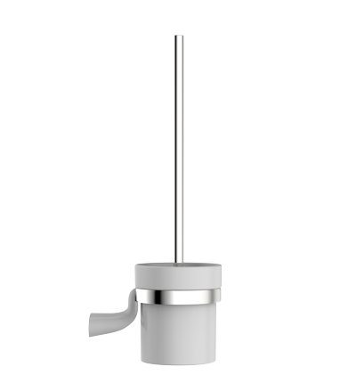Omnires Saco SA54620CRB szczotka do wc chrom/biały