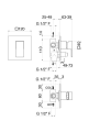 Vema LYS V25140 Bateria natryskowo-wannowa podtynkowa z przełącznikiem.png