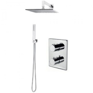 Vema LYS LYS30TERMO Zestaw natryskowy podtynkowy, bateria termostatycza deszczownica 30 cm