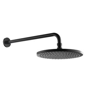 OMNIRES deszczownica mosiężna SlimLine AIR, 1-funkcyjna WGSET1BL czarny