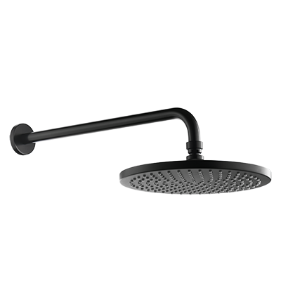 OMNIRES deszczownica mosiężna SlimLine AIR, 1-funkcyjna WGSET1BL czarny półmat