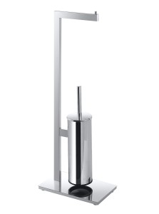 BEMETA 132836012W BETA wolnostojący uchwyt na papier toaletowy i szczotkę