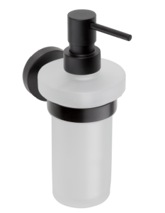 BEMETA 104109010 DARK dozownik do mydła, szklany, 230 ml