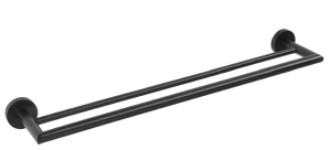 BEMETA 104204050 DARK podwójny wieszak na ręcznik 600 mm