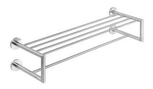 BEMETA 104205105 NEO półka na ręczniki z wieszakiem 600 mm