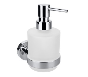 BEMETA 104109102 OMEGA dozownik do mydła 200ml, szklany MINI
