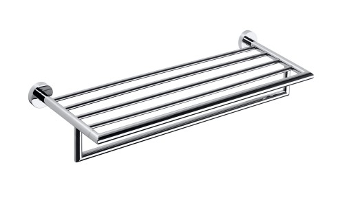 BEMETA 104205072 OMEGA półka na ręczniki z relingiem 600 mm