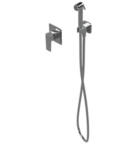 SYSPMBI1CR PARMA system bidetowy podtynkowy, chrom