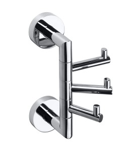 BEMETA 104206072 OMEGA potrójny haczyk, uchylny