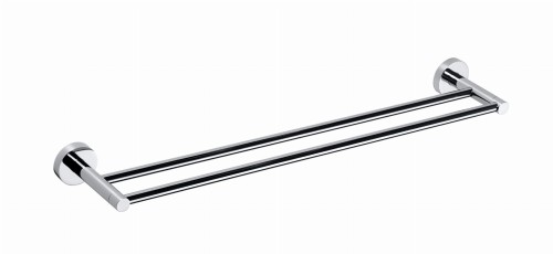 BEMETA 104104052 OMEGA podwójny wieszak na ręcznik 600 mm