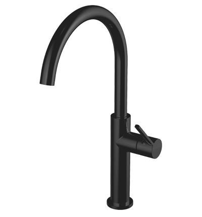 Omnires TL6050BL TULA bateria zlewozmywakowa czarny mat