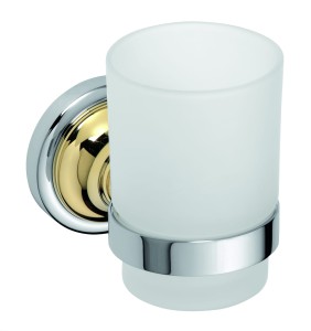 BEMETA 144210018 RETRO złoto/chrom kubek wiszący