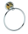 BEMETA 144204068 RETRO złoto/chrom Ring wieszak na ręcznik