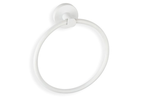 BEMETA 104104064 WHITE Biały ring wieszak na ręcznik