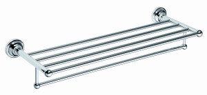 BEMETA 144302092 RETRO chrom wieszak na ręcznik z relingiem