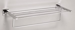 BEMETA 118104122 PLAZA półka na ręczniki z relingiem
