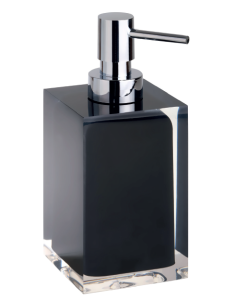 BEMETA 120109016-100 VISTA dozownik do mydła, wolnostojący, czarny