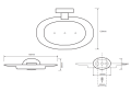 BEMETA 118408041 OVAL mydelniczka ażurowa