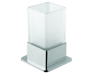 BEMETA 140110061 PLAZA wolnostojący uchwyt ze szklanym kubkiem