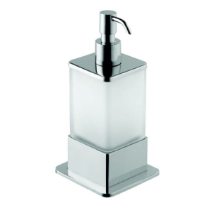 BEMETA 140109161 PLAZA dozownik do mydła 200ml, wolnostojący