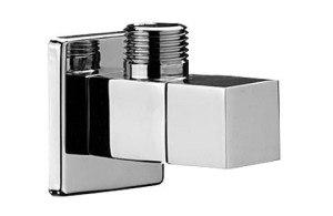 Zawór do baterii - kwadratowy A601 chrom