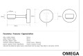 BEMETA 104108202 OMEGA magnetyczny uchwyt na mydło