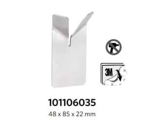 BEMETA 101106035 NIVA haczyk podwójny