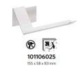 BEMETA 101106025 NIVA uchwyt na papier toaletowy