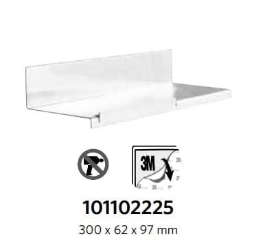 BEMETA 101102225 NIVA półka 300 mm