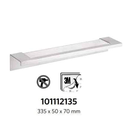 BEMETA 101112135 NIVA wieszak na ręcznik 335 mm