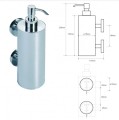 BEMETA 104109032 OMEGA dozownik do mydła 550ml, JUMBO