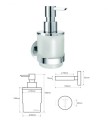 BEMETA 138709041 OMEGA dozownik do mydła 200ml Mini