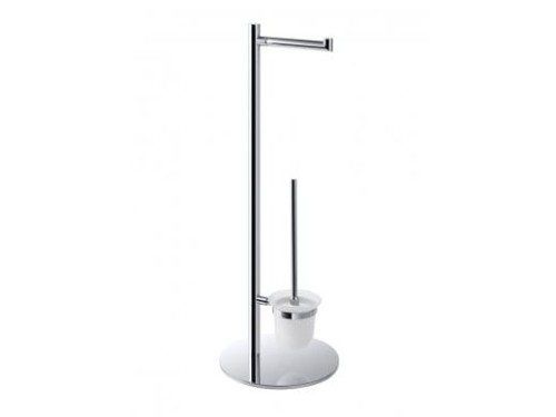 BEMETA 104836012 OMEGA wolnostojąca szczotka wc  z uchwytem na papier