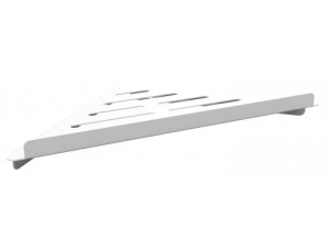 BEMETA 102308264 WHITE Biała narożnikowa mydelniczka ażurowa