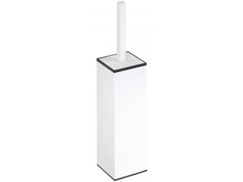 BEMETA 102913094 WHITE Biała szczotka wc, wisząca/wolnostojący