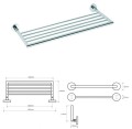 BEMETA 104205152 OMEGA ruchoma półka na ręczniki 600 mm